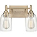 Arlett 2 Light 13.25 inch Modern Gold Bathroom Vanity Light Wall Light